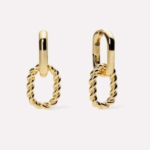 Like New! Ana Luisa Double Hoop Earrings - ASH DOUBLE